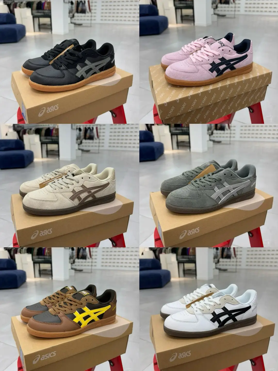 Asics Skyhand 联名款 亚瑟士复古板鞋