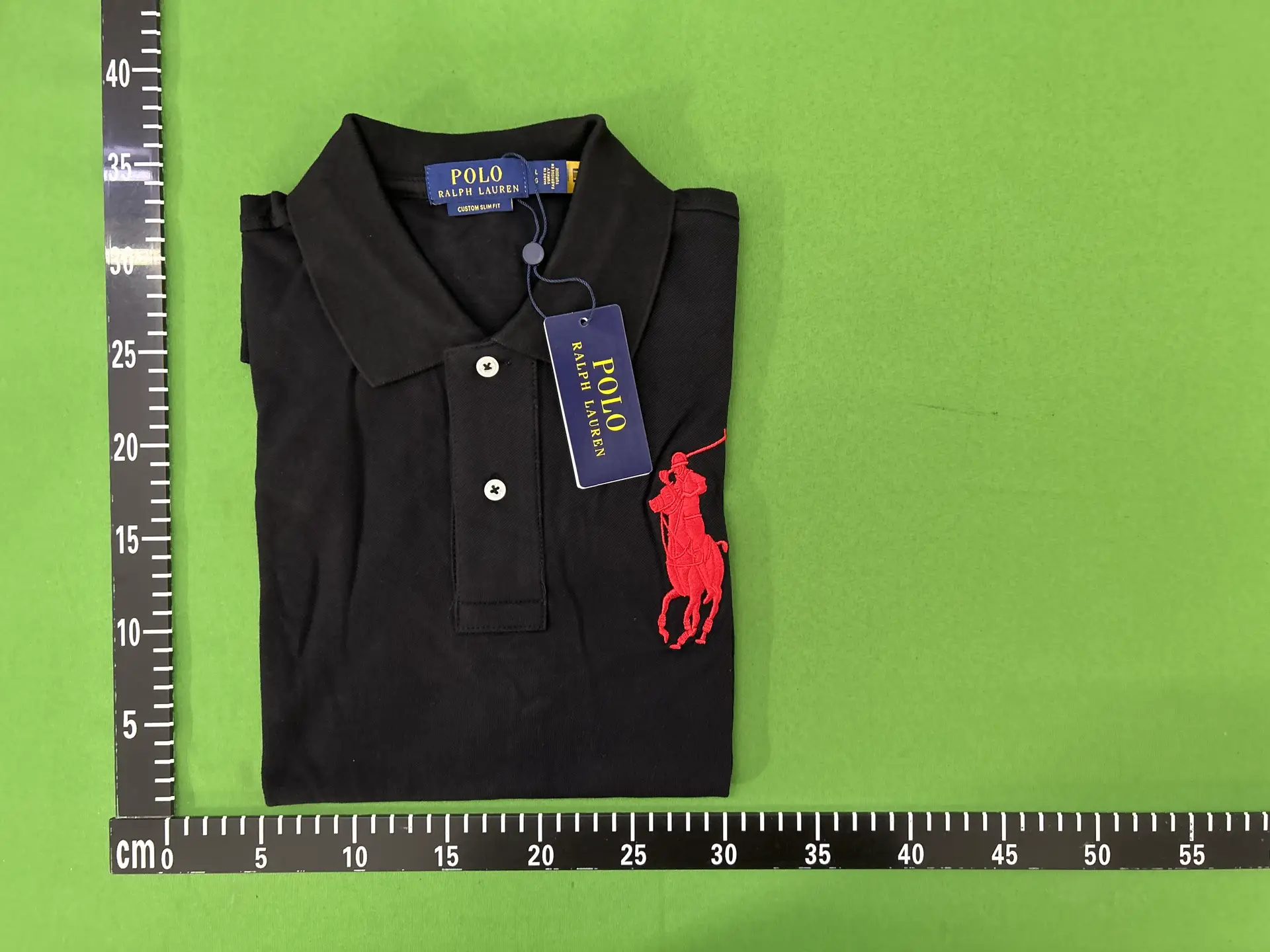Polo Ralph Lauren Big Pony Black Polo Shirt
