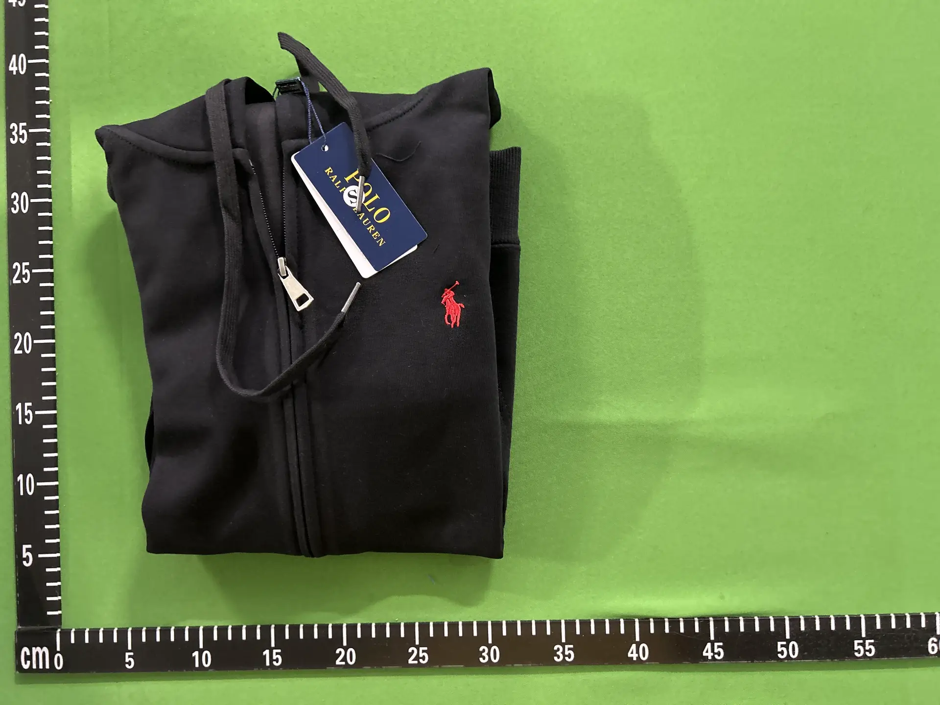 Polo Ralph Lauren Full Zip Hoodie Black