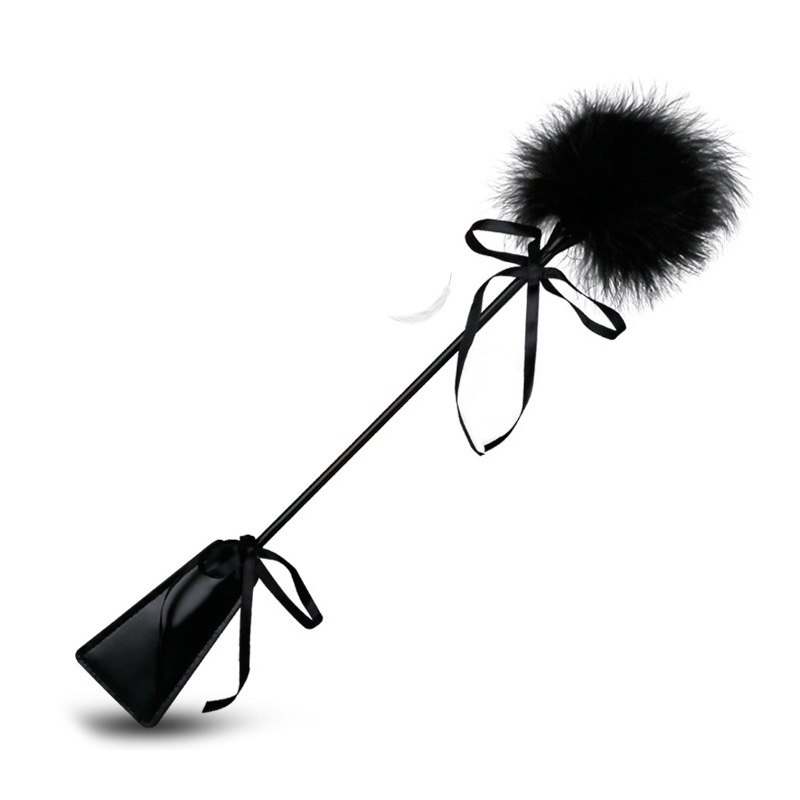 Yijin Lingerie Accessories Hand Clapping Toy for Spanking and Tickling, Feather Paddle 7696, Jewelry Hand Clapping Toy for Spanking