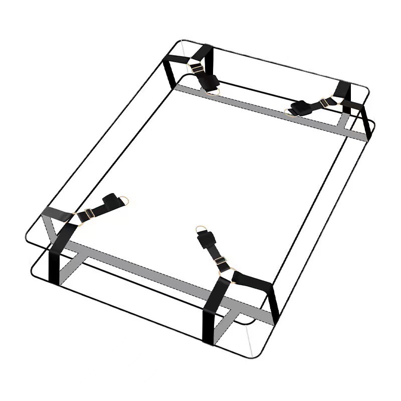 Cross-border sexy SM bed strap couple adult bed multi-purpose binding binding triangle strap factory wholesale