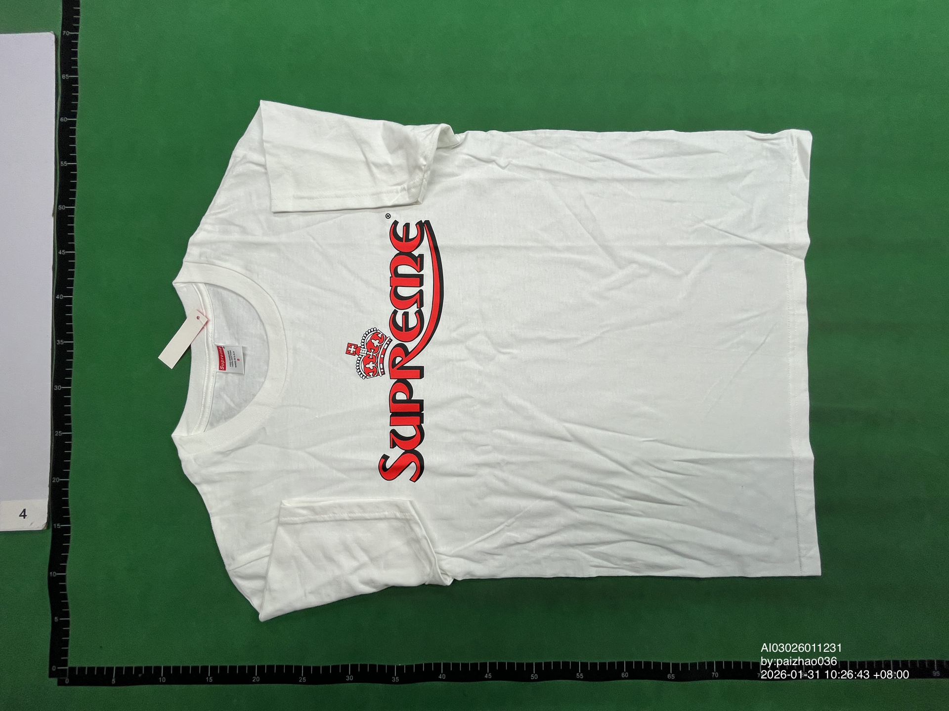 23SS Crown Tee Logo letter printed short sleeve T-shirt for men and women couples fashion — QC-foto 3
