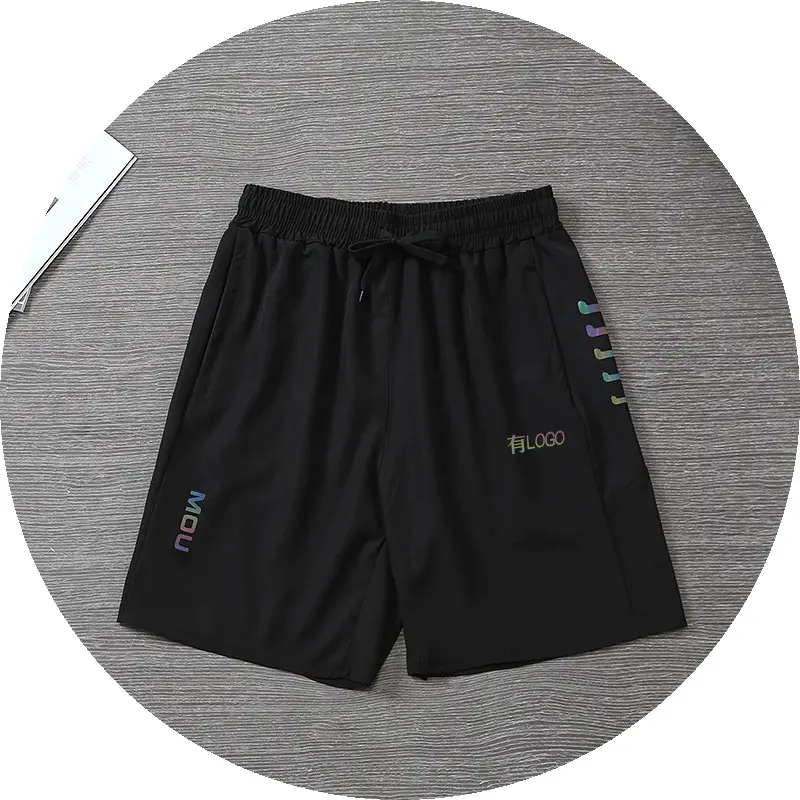 品牌批量现货速干运动弹力短裤男夏季宽松健身跑步篮球游泳五分裤
