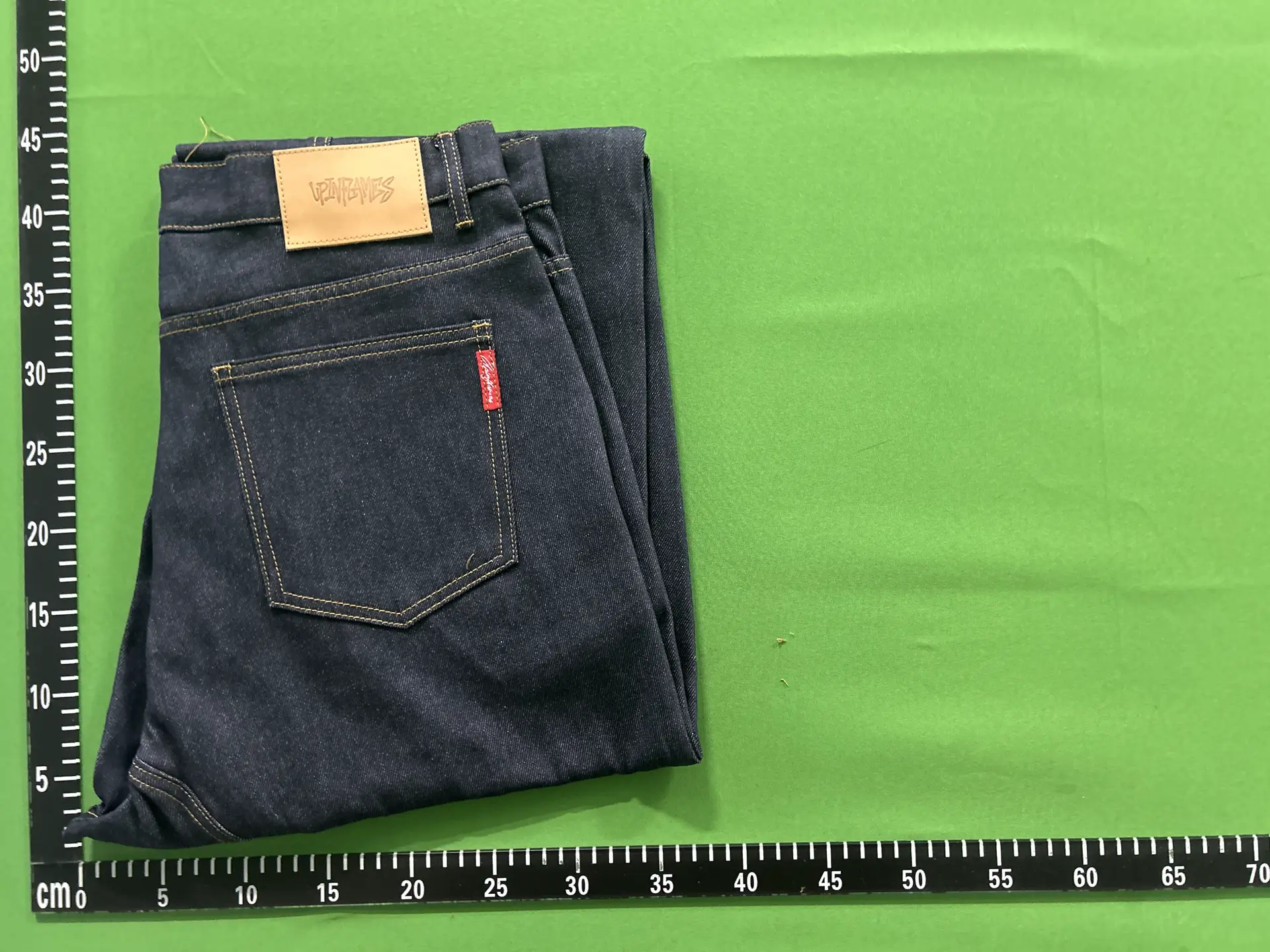 UPINTHEAMES Leather Jeans