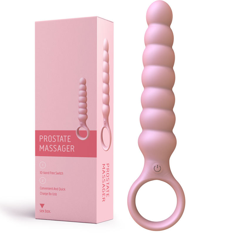 Adult Novelty Wholesale Silicone Pull Ring Anal Stimulator for Male Prostate Stimulation Gay