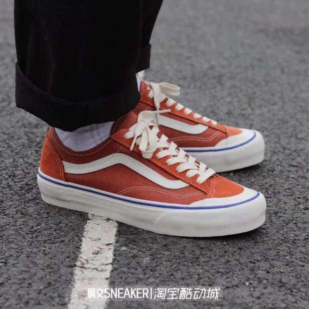 【开学必备】啊文VANS脏橘色Style 36低帮复古男女情侣帆布鞋板鞋VN0A3MVLVLA千足上新啦 foto QC de WEIDIAN en Qualit.ly