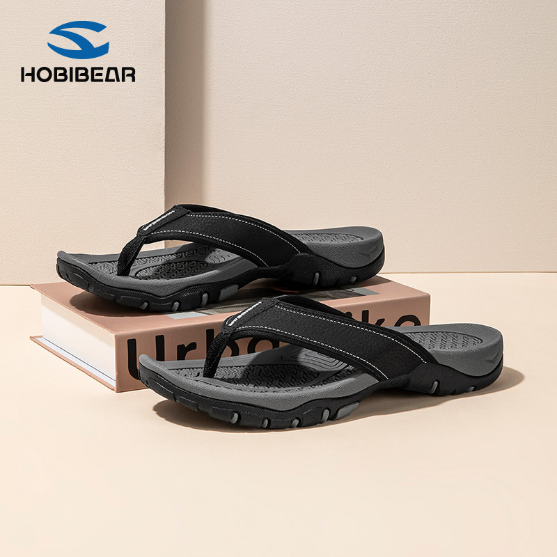 Men's Sandals Slippers Summer Cross-border Breathable Men's Flip Flops Casual Beach Shoes Open Toe Flip Flops
