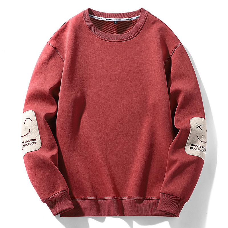 Spring and Autumn Round Neck Sweatshirt Men's Thin Sports Sweatshirt 2025 New Loose Casual Top Plus Size Men's Wear
