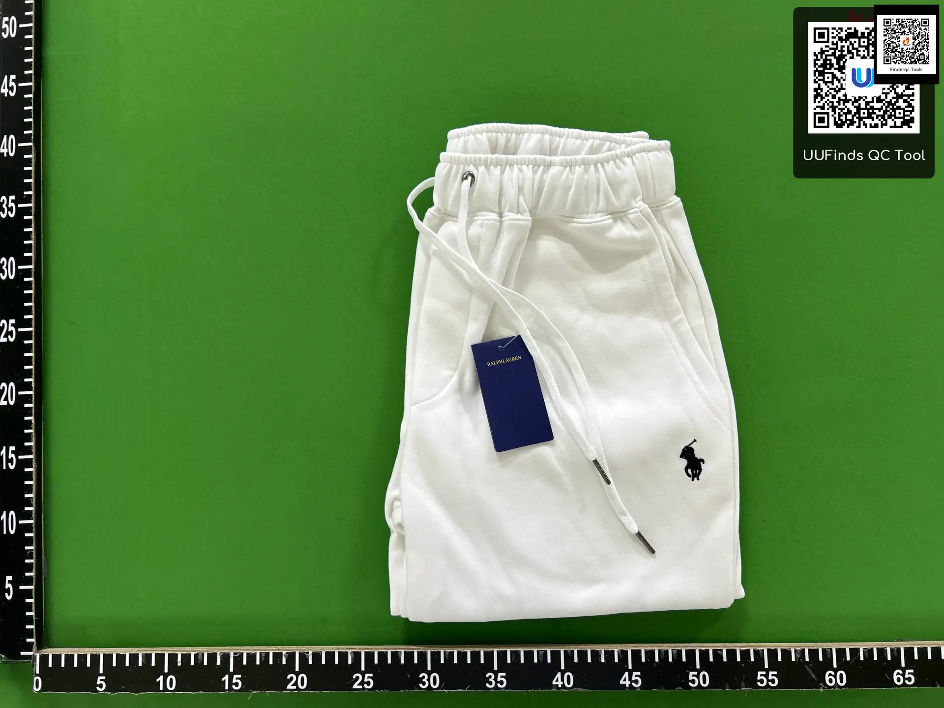 Polo Ralph Lauren White Sweatpants