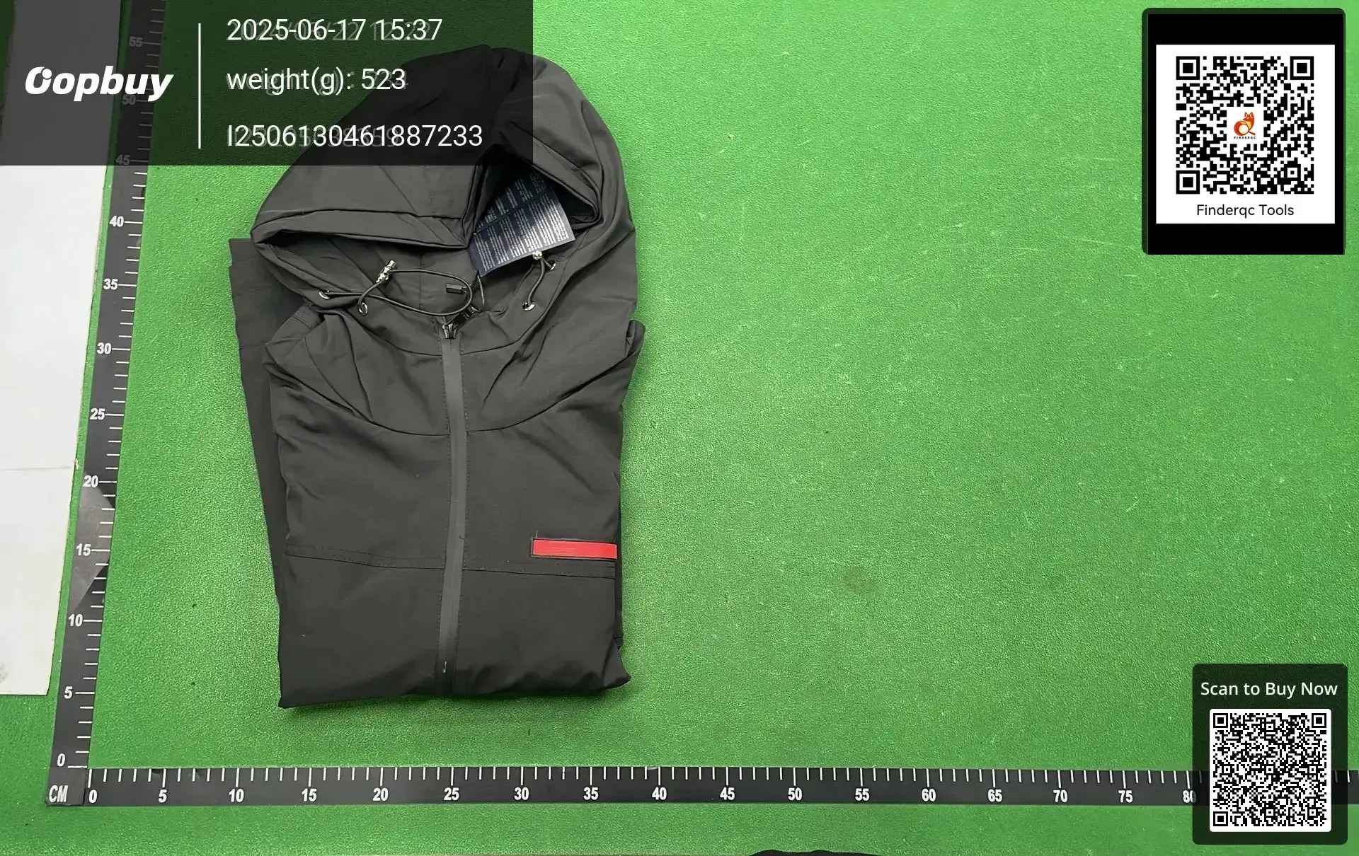 1.1 Correct Version 24 Autumn and Winter Pra Pujia Double-Sided Nylon Triangle Logo Blcg Stand-Up Collar Color-Blocked Jacket for Men and Women