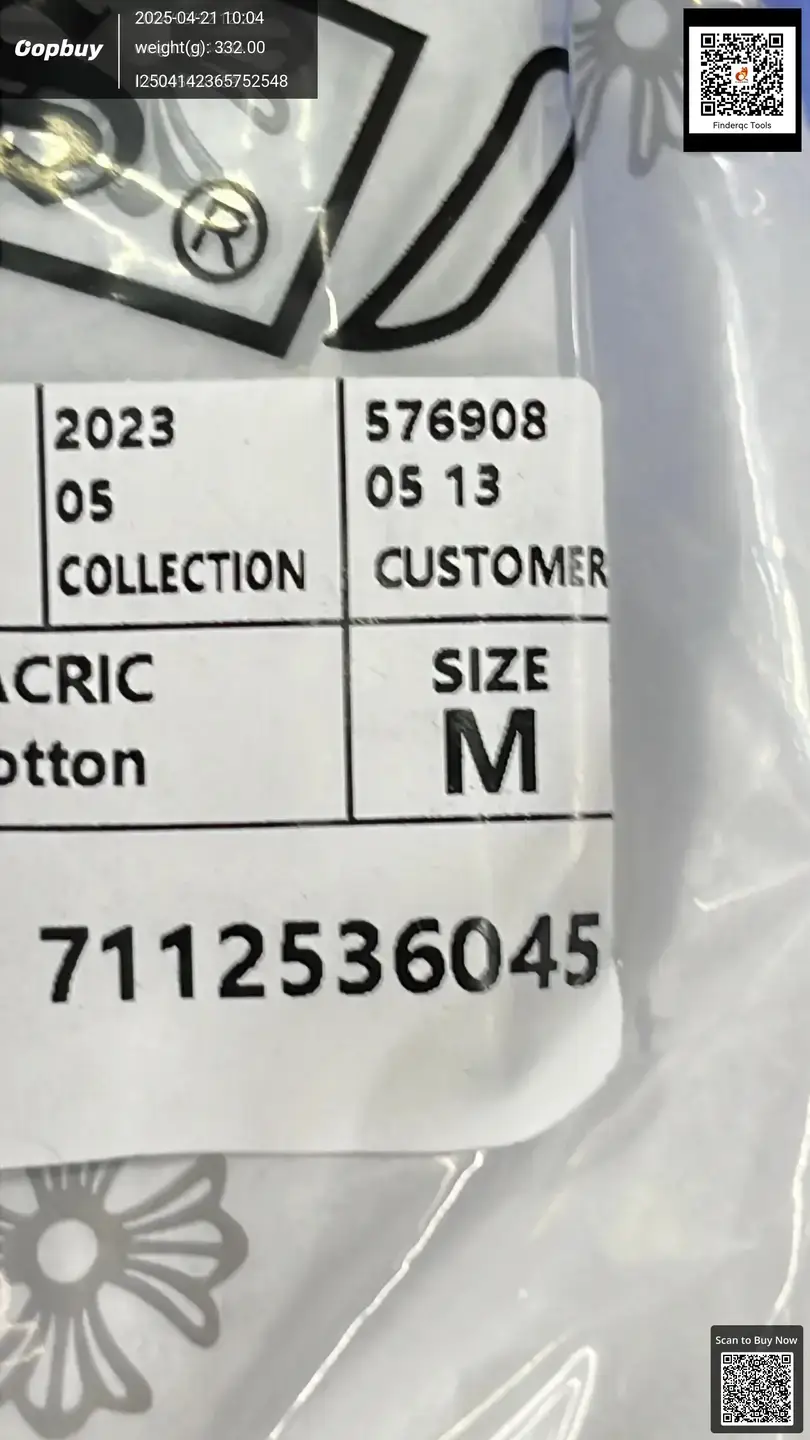 2024 Cross-Border Popular Chryson Chryssey High-Quality Double Yarn Cotton Men's and Women's Printed Long-Sleeved T-Shirts