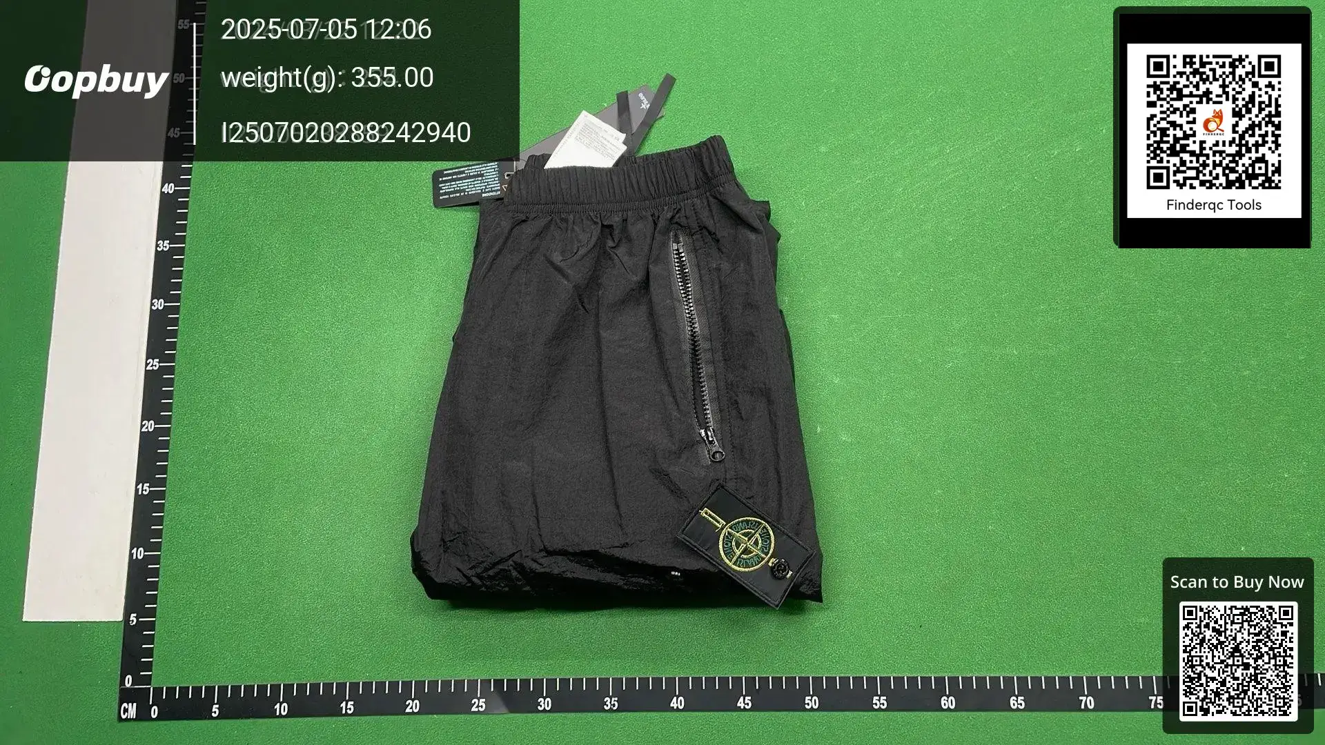 in stock STONE Stone 25ss Metal Nylon Tooling Casual Sports Outdoor Trousers for Men and Women Joker