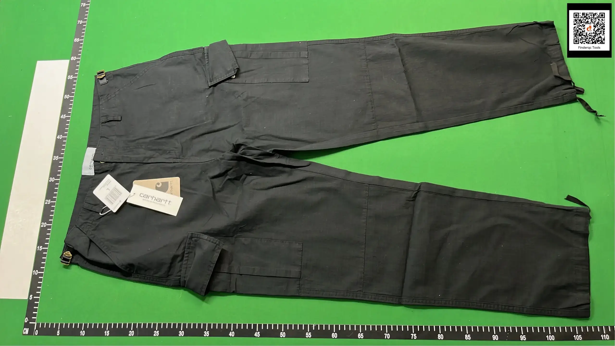 2023 Cross-Border Trade Trendy Brand Checkered Cotton Multi-Pocket Cargo Pants Men's Casual Long Pants Versatile