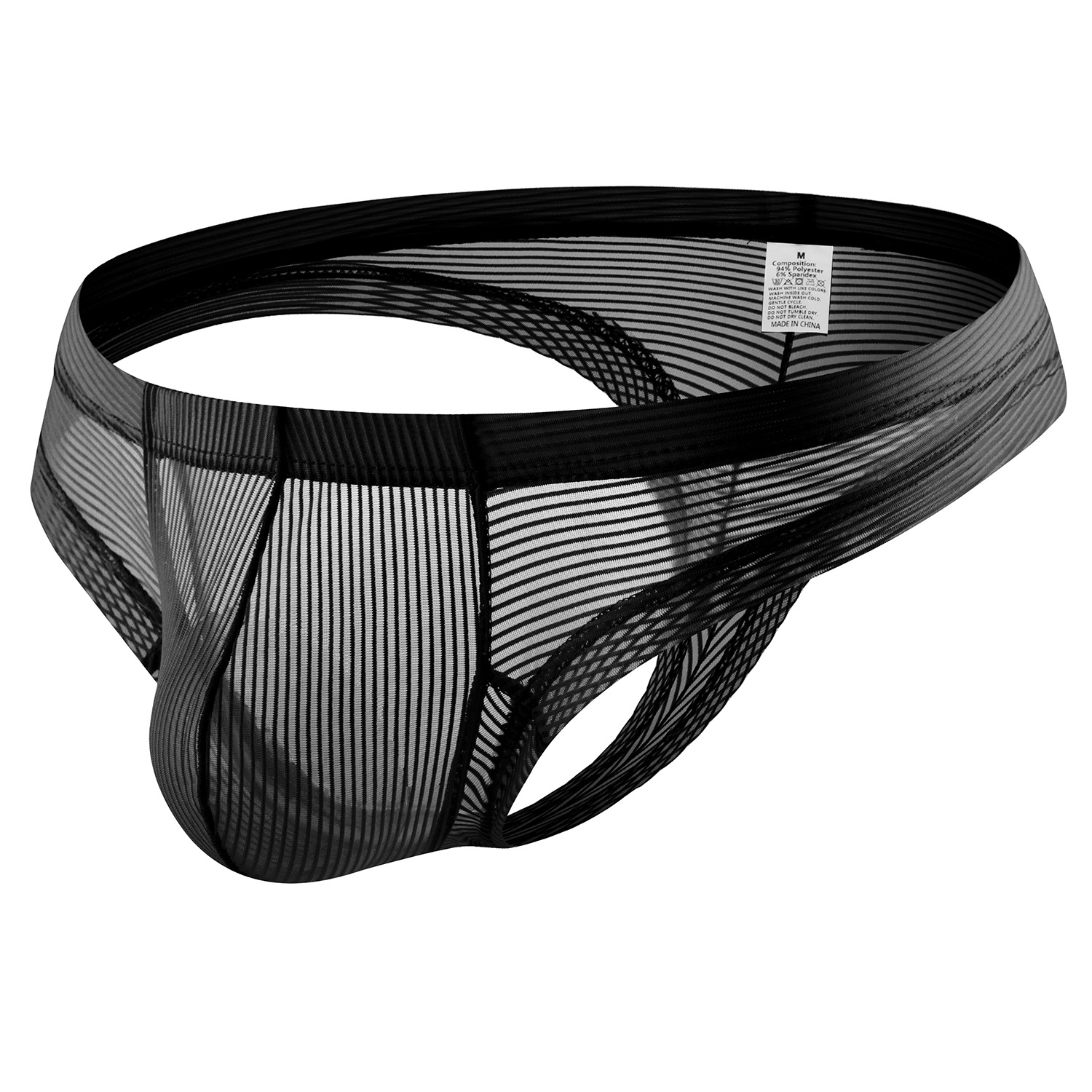 Source factory Amazon men's underwear perspective temptation men's sexy Big Thong men's sexy pants B644