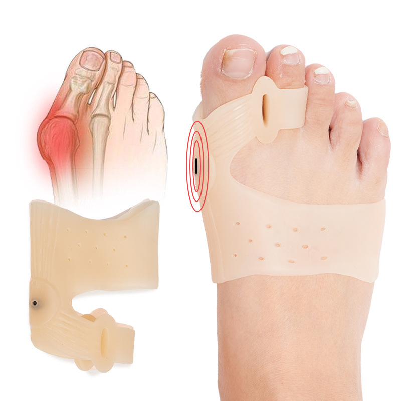 Thumb valgus corrector SEBS thumb separator corrector toe separator day and night toe sleeve separator