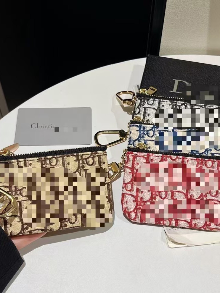 European and American Headphone Bag, Key Bag, Card Bag, Trendy Brand Classic, Classic Coin Purse, Compact Mini Card Bag, Coin Cosmetics Bag