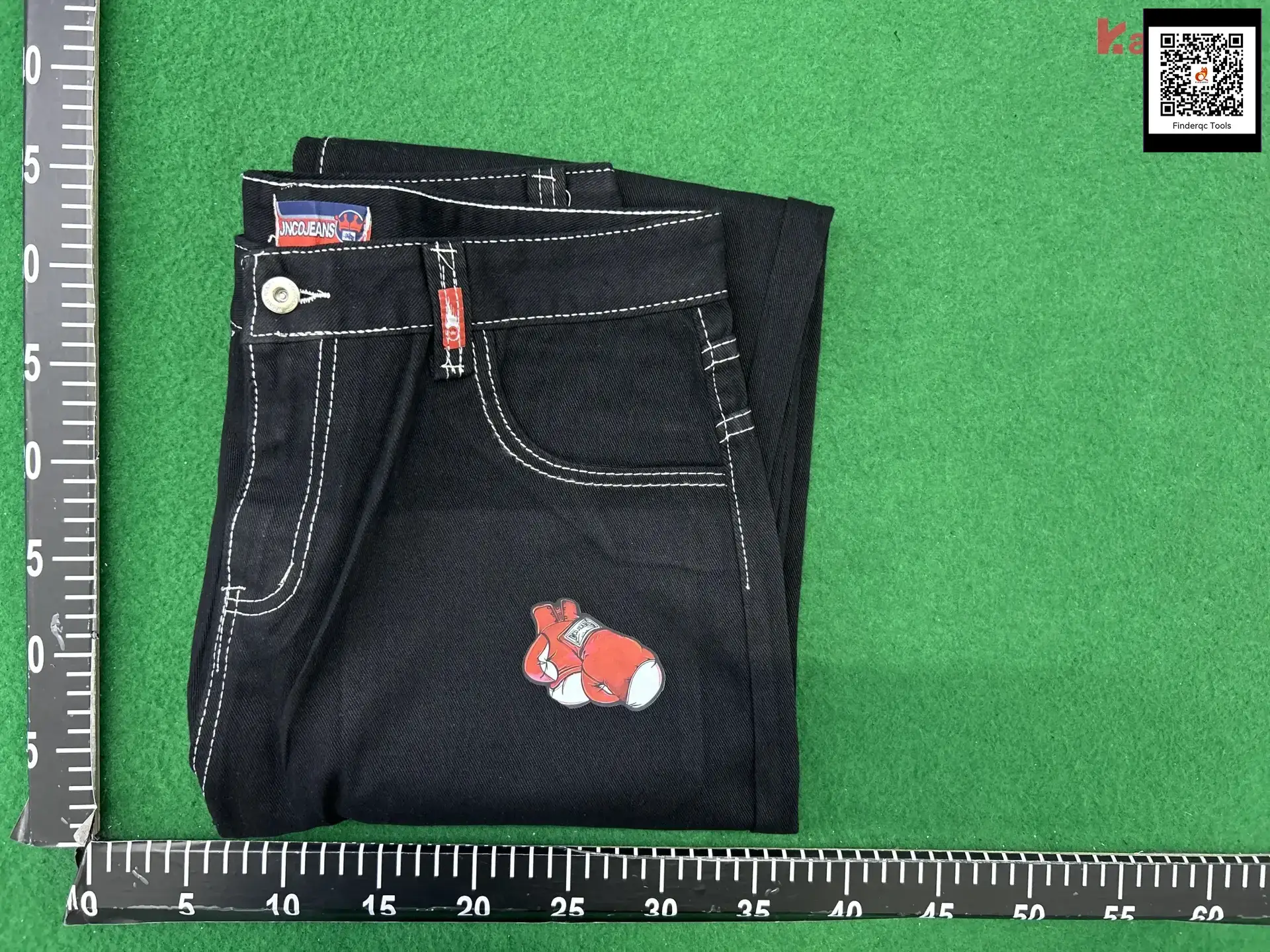 Streetwear JeansY2K Harajuku Hip Hop Cartoon Embroidered Black Loose Jeans Men Wide Pants
