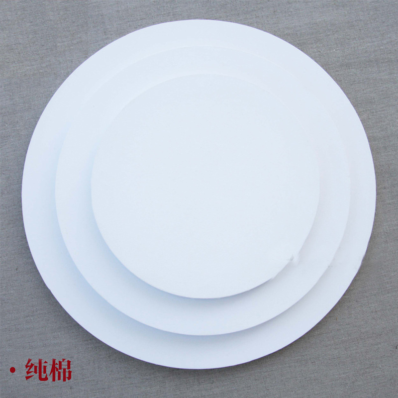 Factory Wholesale Pure Cotton Acrylic Art Picture Frame Pure Cotton Oil Canvas Frame Round Diameter 2304506080 Oil Picture Frame