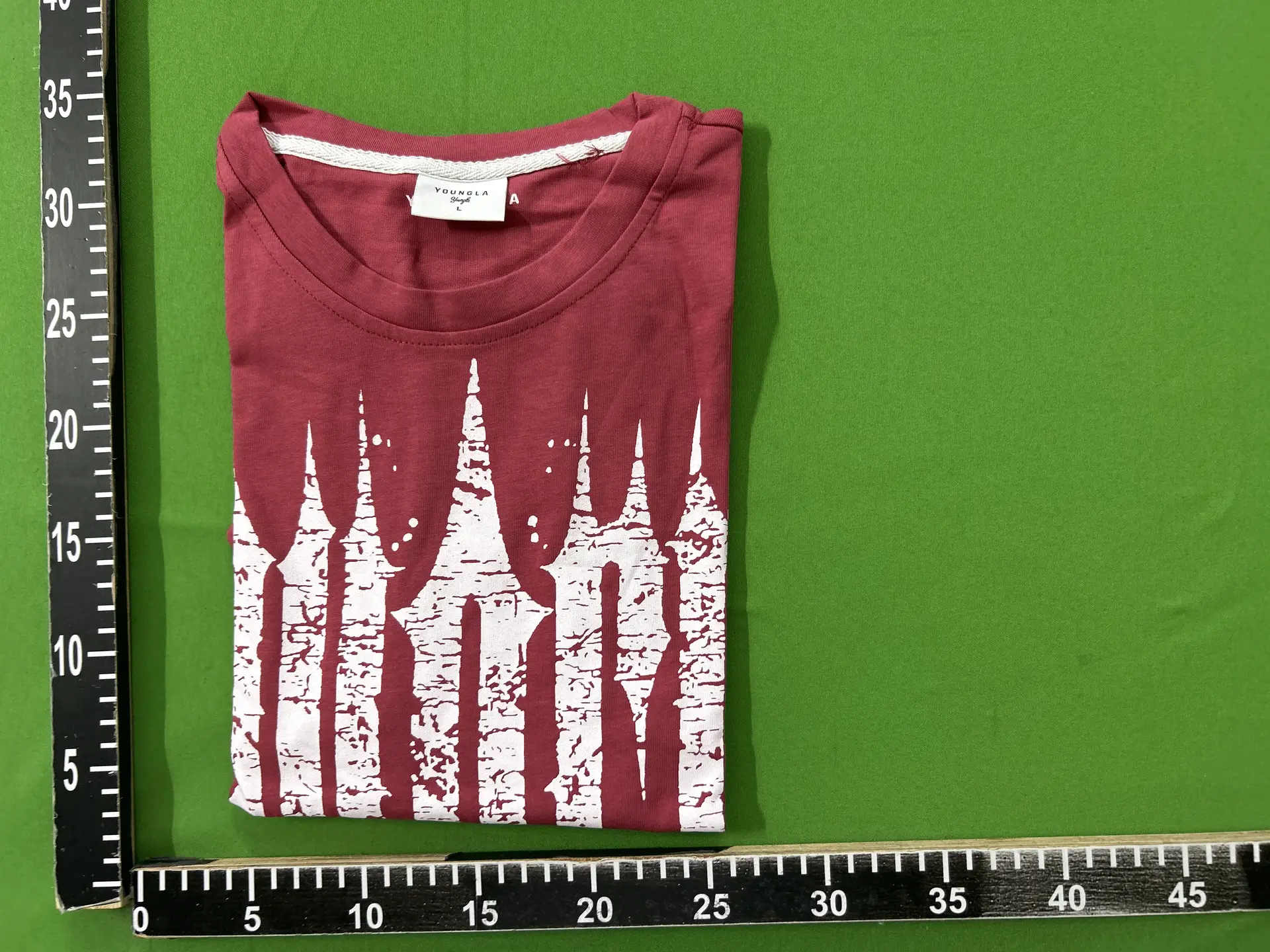 YOUNGLA Graphic Print T-Shirt