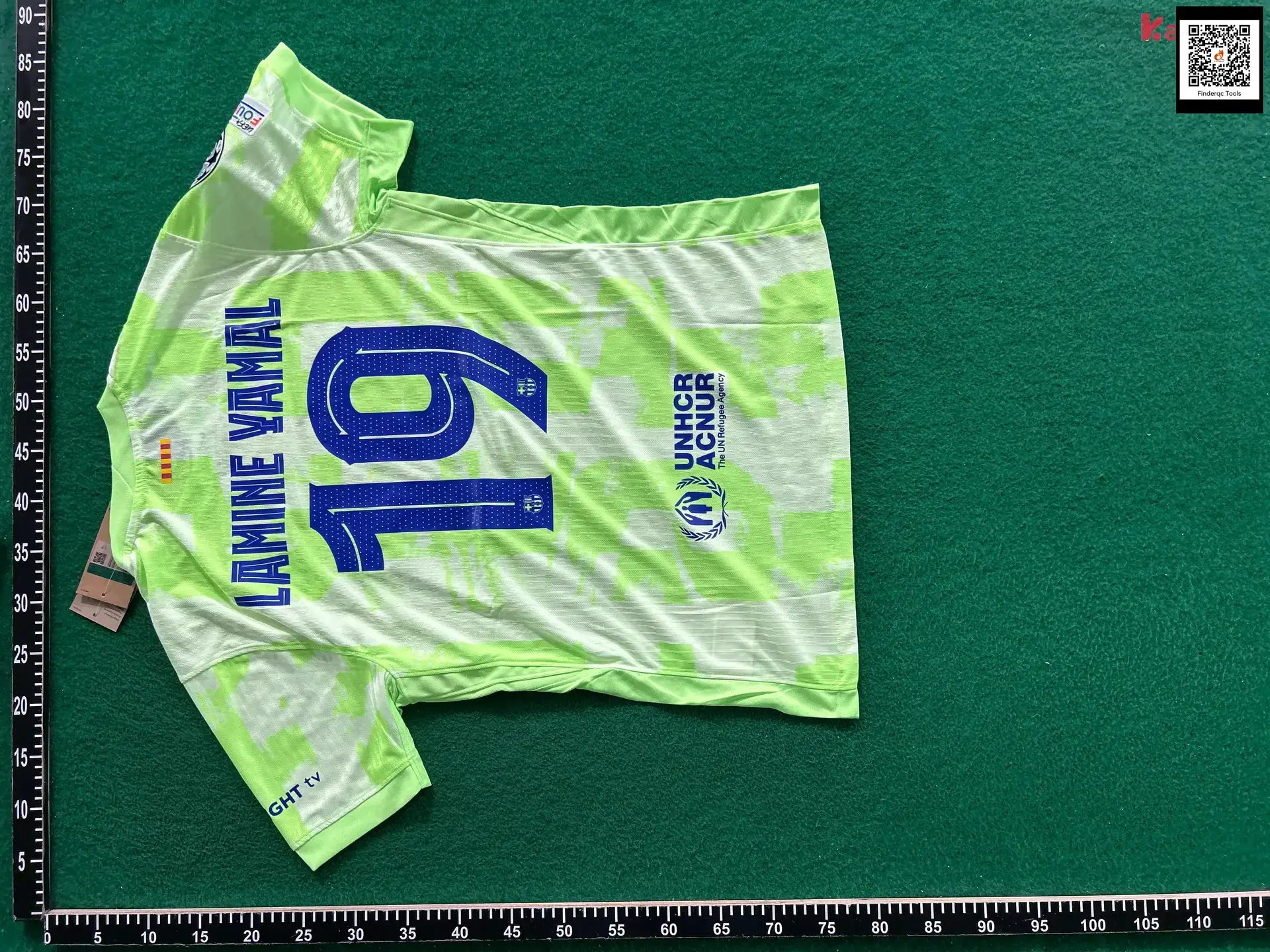 2526 New Club Jersey Player Version Home No. 10 Yamal Jersey Spanish Football Uniform Player Version