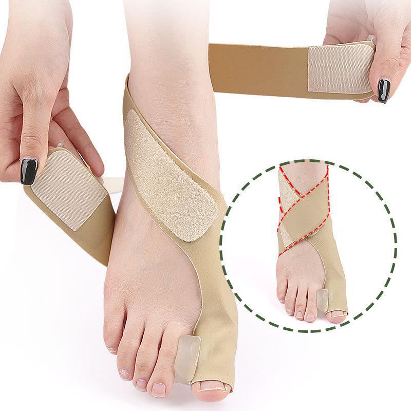 New SEBS big toe valgus sports belt big foot bone anti-abrasion separation correction cross strap day and night care