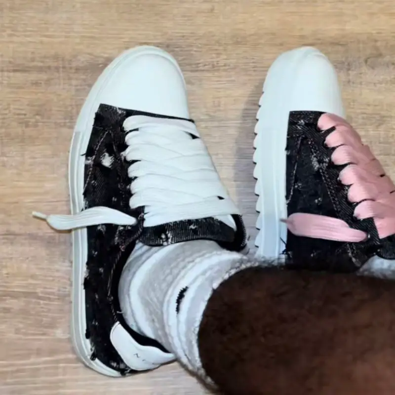 In-Stock Numeris Shoes with Serrated Soles, Non-Slip Thick Soles, Height-Increasing Couple's Skate Shoes, Popular Casual Shoes