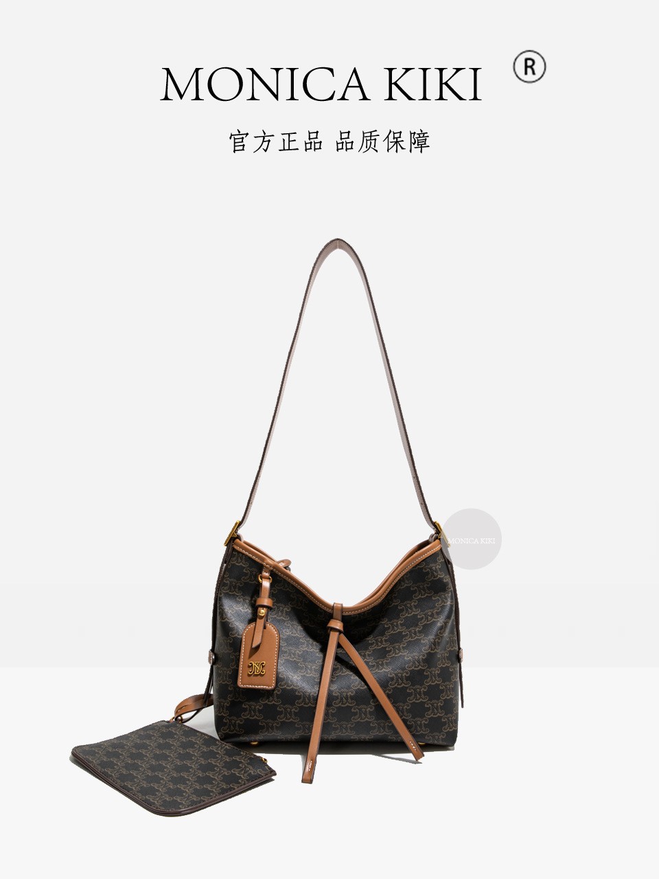 Monica Kiki's Popular Versatile Light Luxury One-Shoulder Diagonal Large-Capacity Airport Tote Bag for Women in 2025 This Year