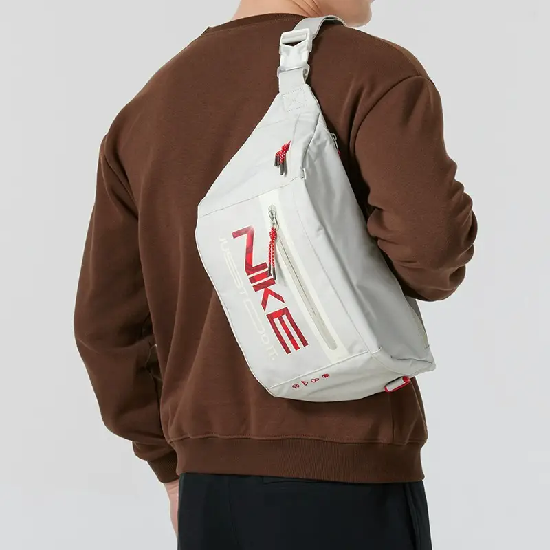 Nike Nike Shoulder Bag Men's and Women's Bag 2025 Spring Snake Year New Year's Crossbody Bag Sports Backpack Hv6123-072