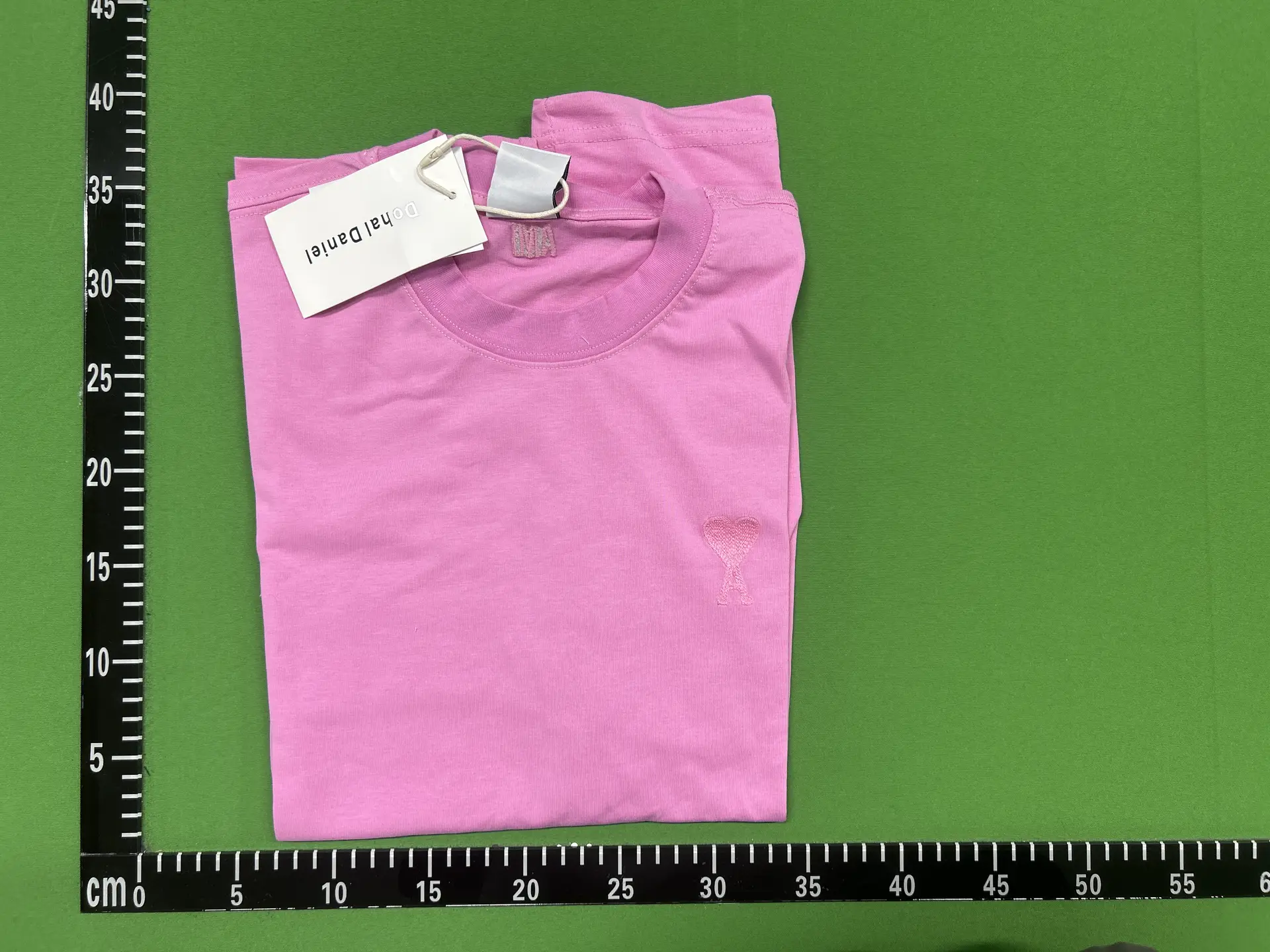 AMI Paris Ami de Coeur T-Shirt Pink