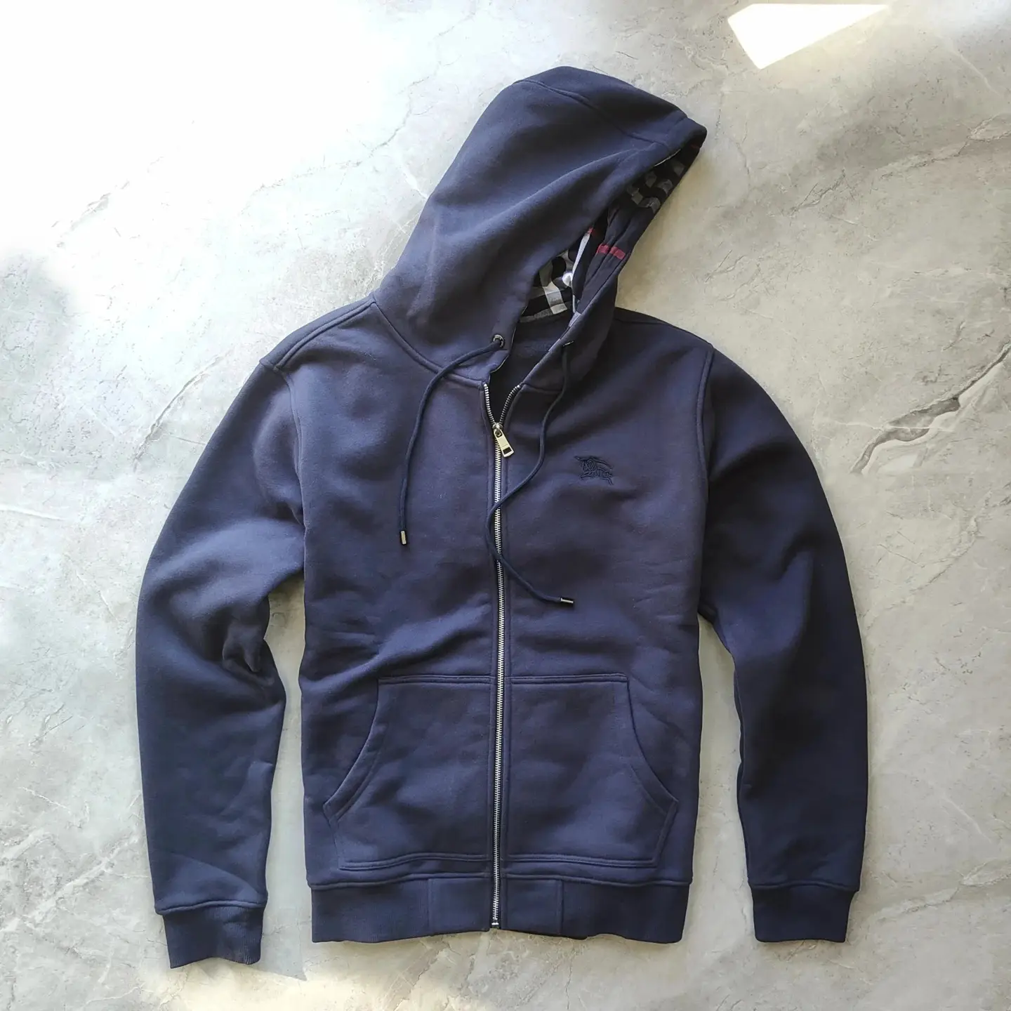 Bur*ber*ry Zip Hoodies