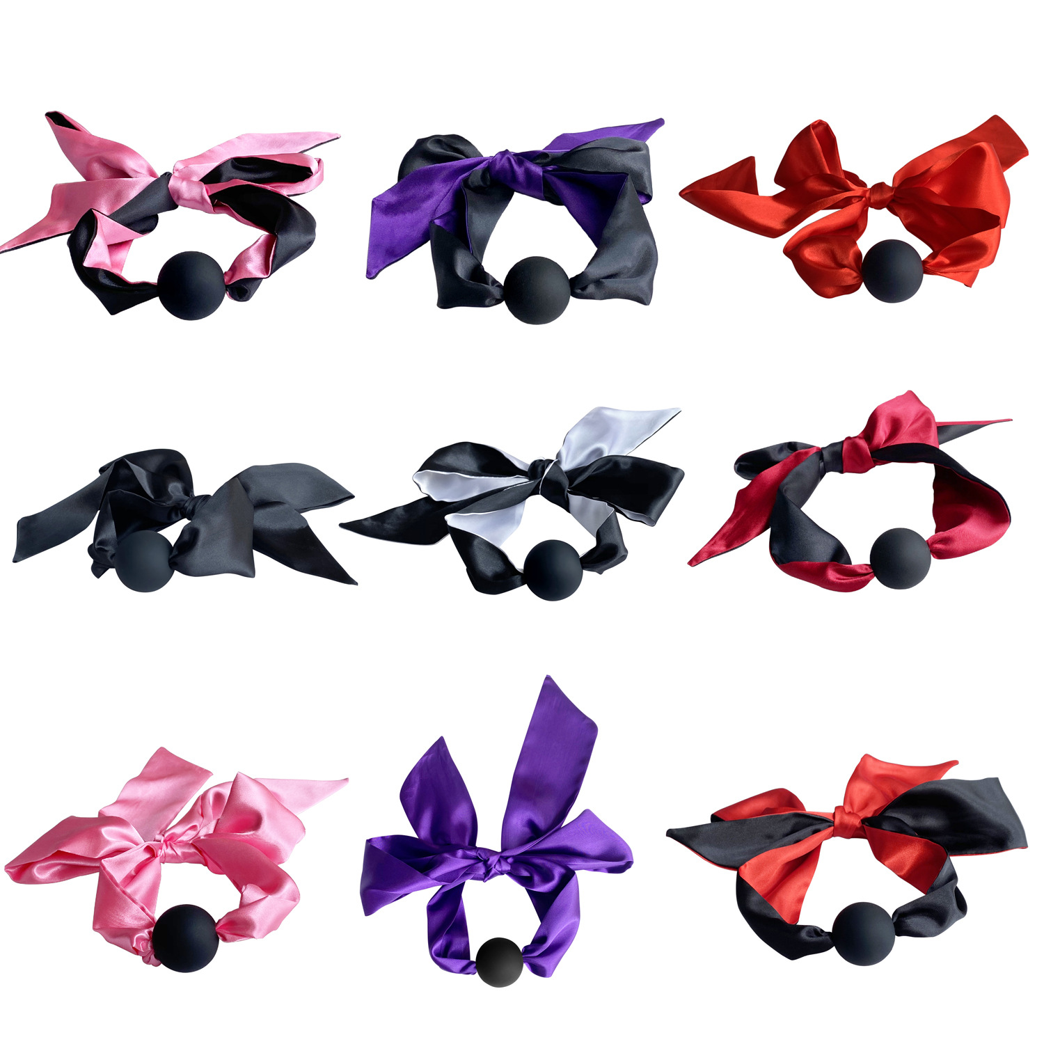 Cross-border foreign trade alternative SM sexy silk scarf silicone plug adult auxiliary toys wholesale