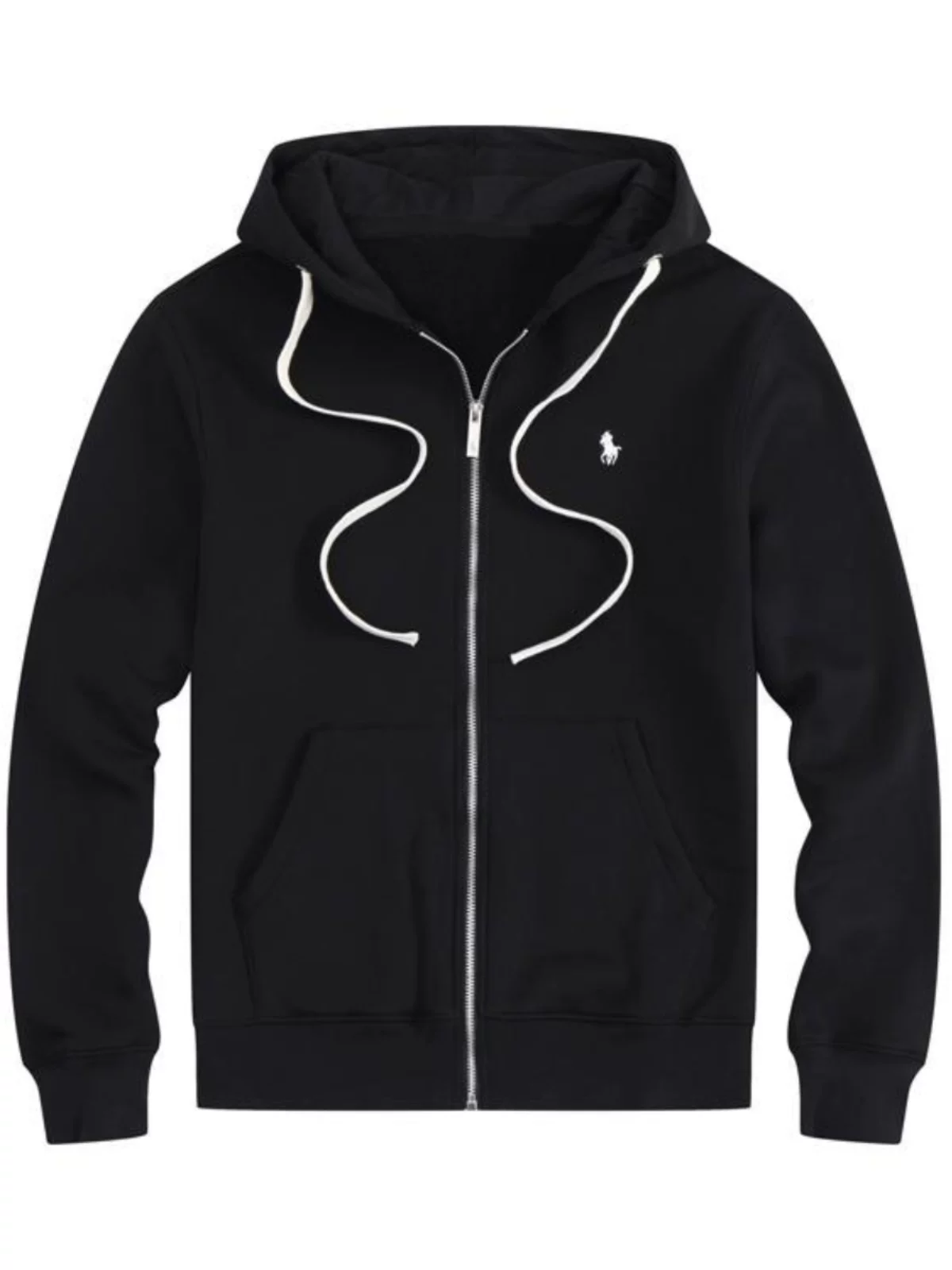 Paul Men's Autumn Sweatshirt Pure Cotton Versatile Cardigan Fleece-Lined Loose Sports Hoodie Autumn and Winter Large Size Hooded Jacket