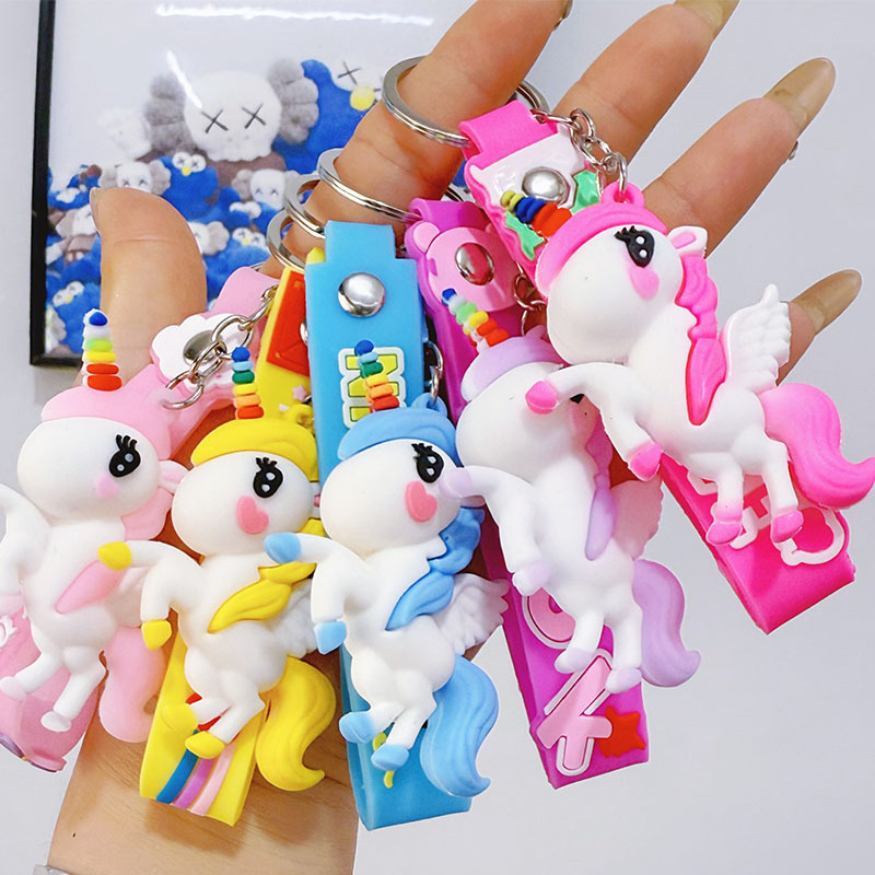 Creative Unicorn Series Doll Blind Box Cute Couple Bag Pendant Car Key Chain Pendant Local Promotion Gift