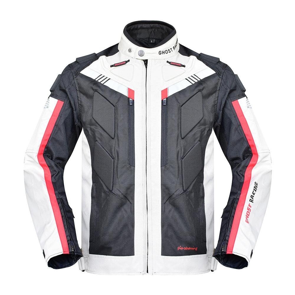 Motorcycle Anti-fall Riding Suit Breathable Racing Suit sports car Suit Bike Suit Ventilated Mesh Jacket Wear-resistant Anti-fall