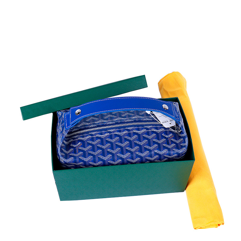 Cross-Border Gaode Hand-Held Toiletry Bag Dog Tooth Cosmetic Bag Storage Bag Zipper Tofu Bag Detachable Portable Letter Bag QC-foto från 1688 på Qualit.ly