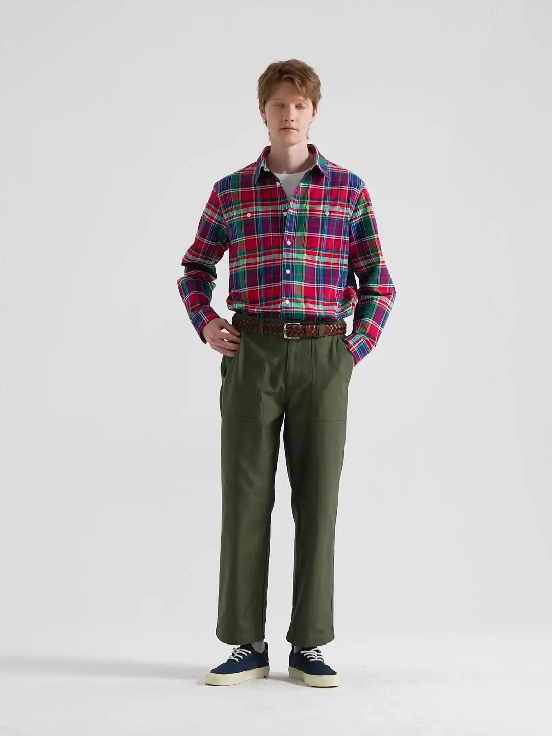 Teenieweenie Bear Men's Wear Casual Pants2025 Spring New arrival American Style Trendy Street Casual pants