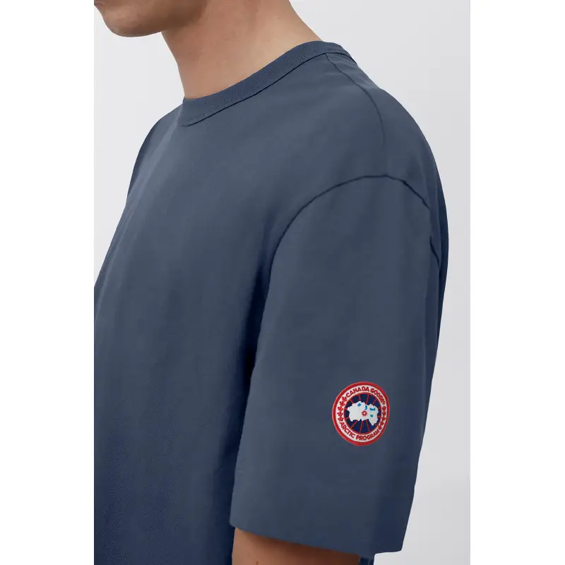 Canada Goose Canadian Goose Gladstone Men Casual T-Shirt Short Sleeve T-Shirt 1401m