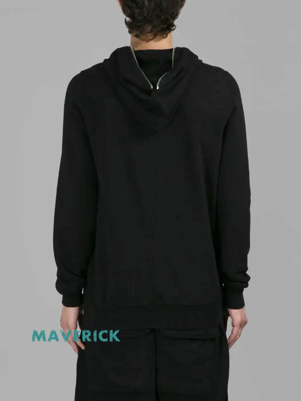 Ro Style Zip-Up Sweatshirt Knit Jacket Autumn and Winter Hooded Zip-Up Sweatshirt Popular 2020 Dark Style Couple Sweatshirt Thickened