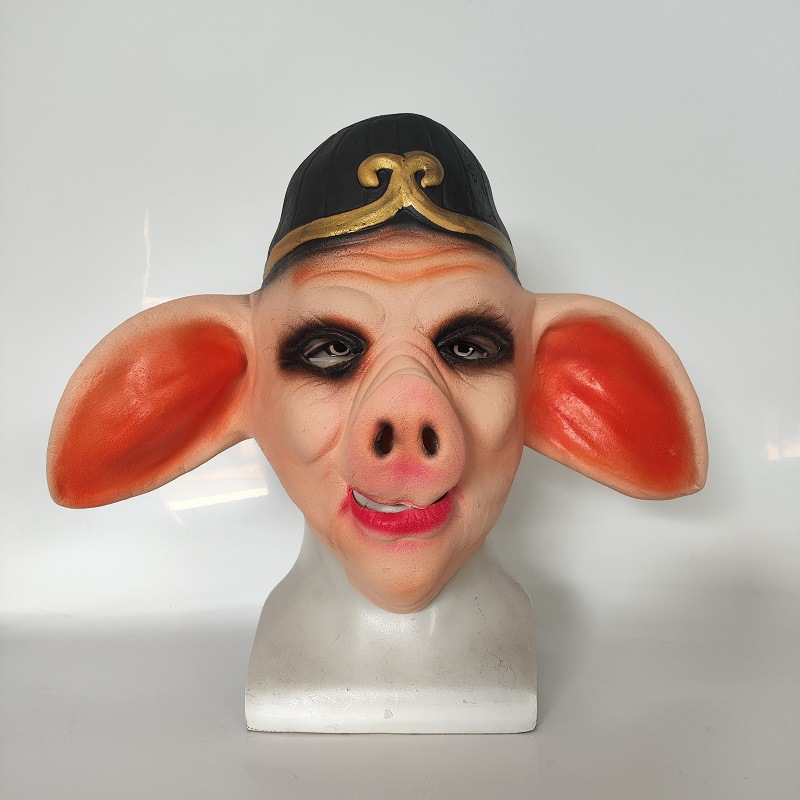 Journey to the West Black Wukong Mythical Props cos Zhu Bajie Performance Costume Mask Adult Live Performance Full Set
