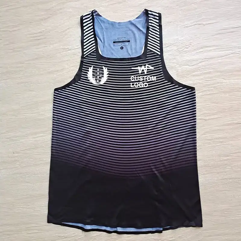 Seamless Welt Kenya National Team Marathon Long-Distance Running Sportswear Separates Track and Field Uniforms Can Be Customized with Logo