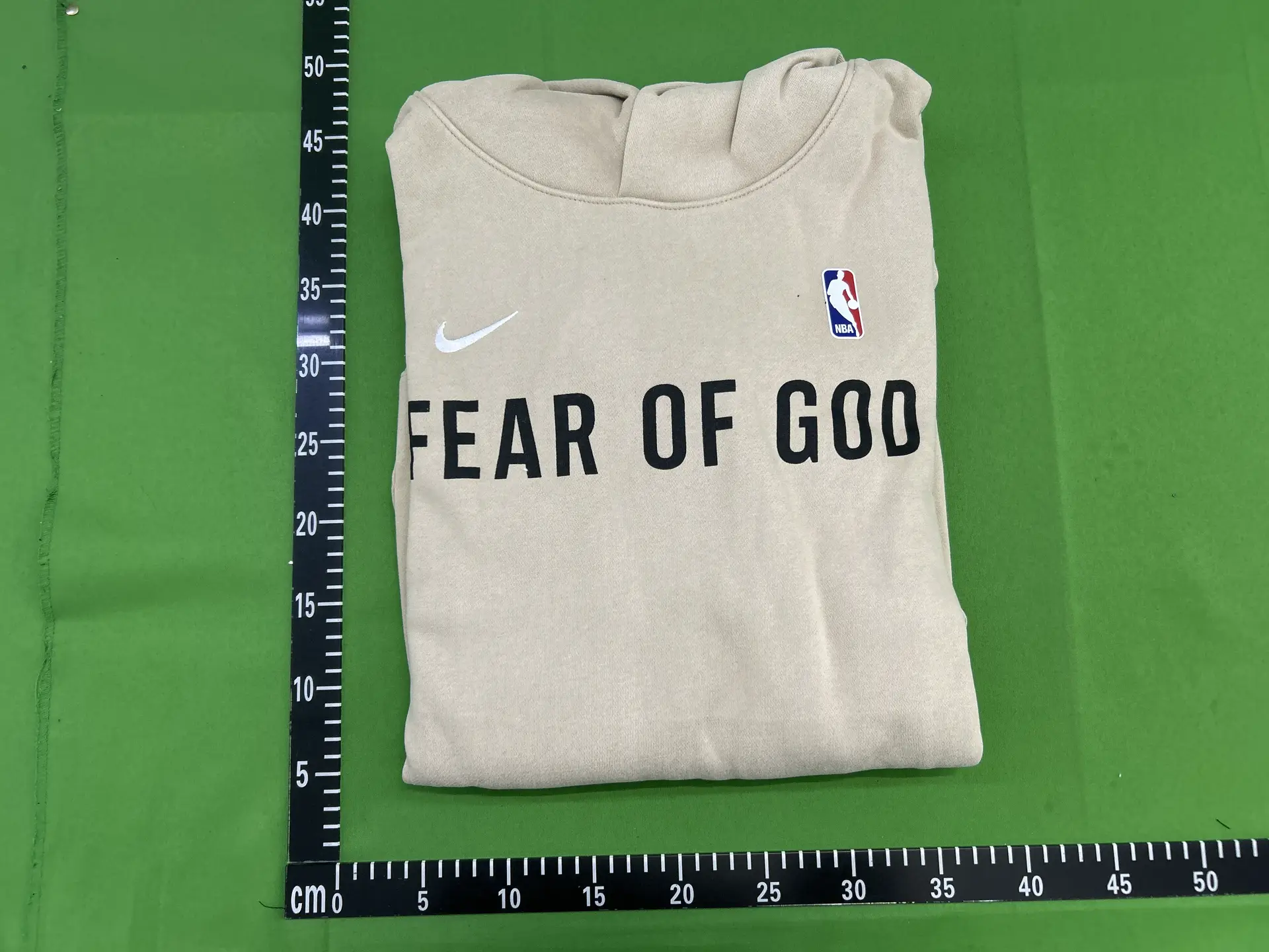 Nike x Fear of God NBA Hoodie Beige
