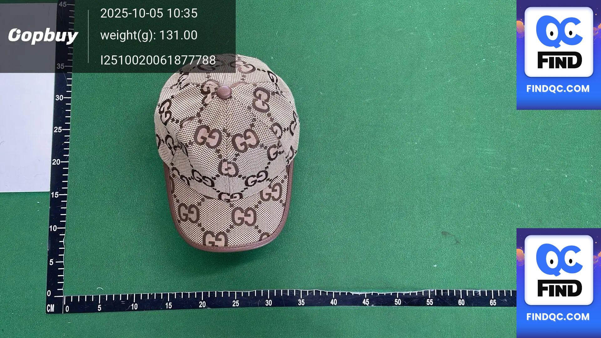 Gucci GG Baseball Cap QC
