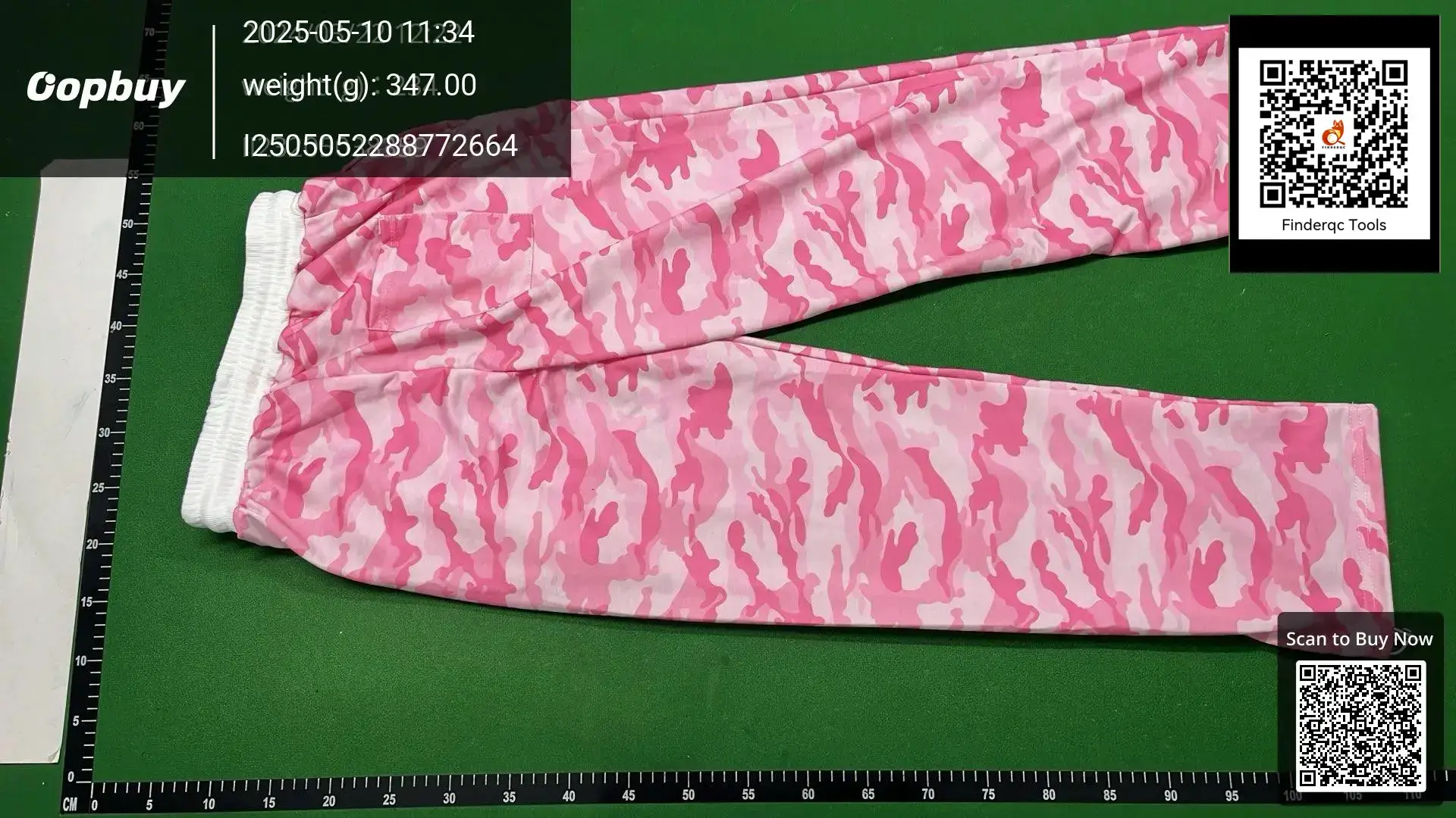 Pink Camouflage Sweatpants