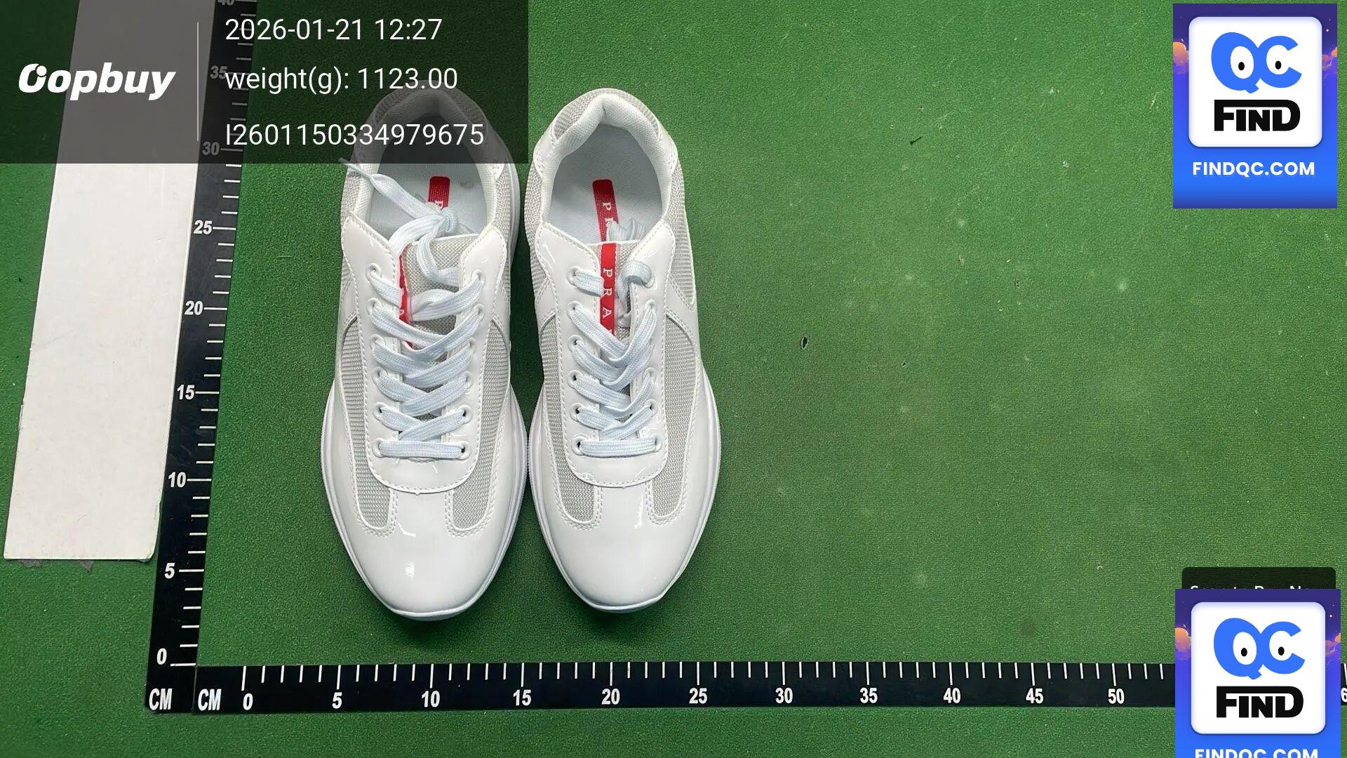 Prada America's Cup sneakers QC
