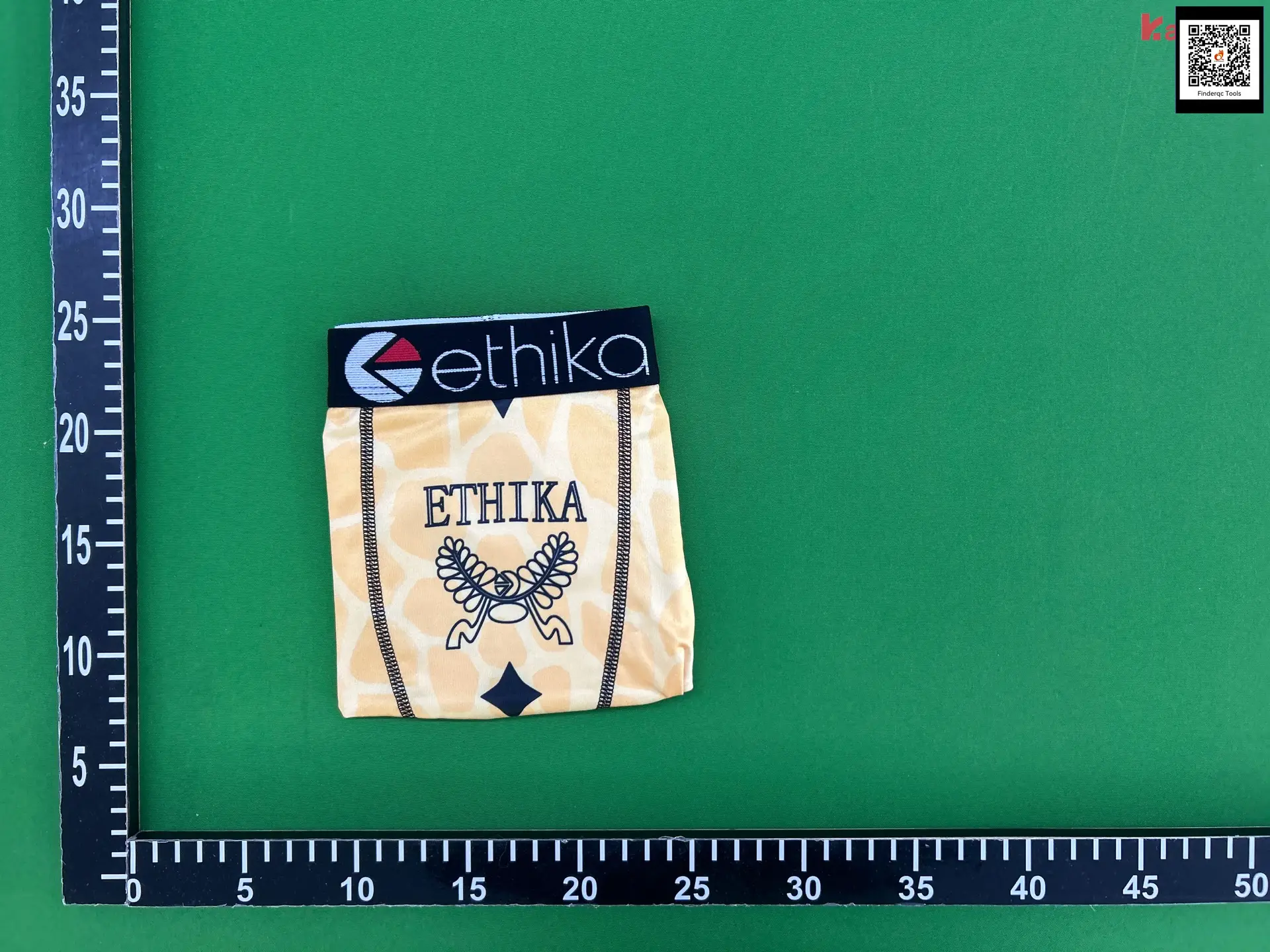 Ethika Graffiti Print Flow Dry American Trendy Men's Elastic Fashion Half Length Underwear Trendy Wear Underwear Ins
