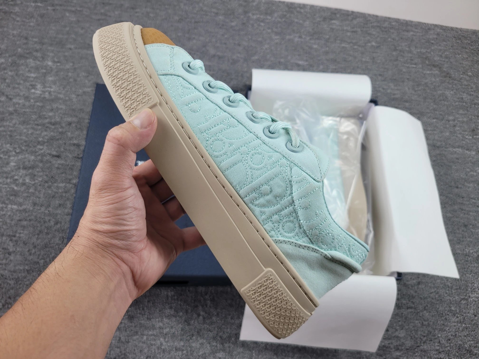 Dior B23 sneakers Foto QC de WEIDIAN na Qualit.ly