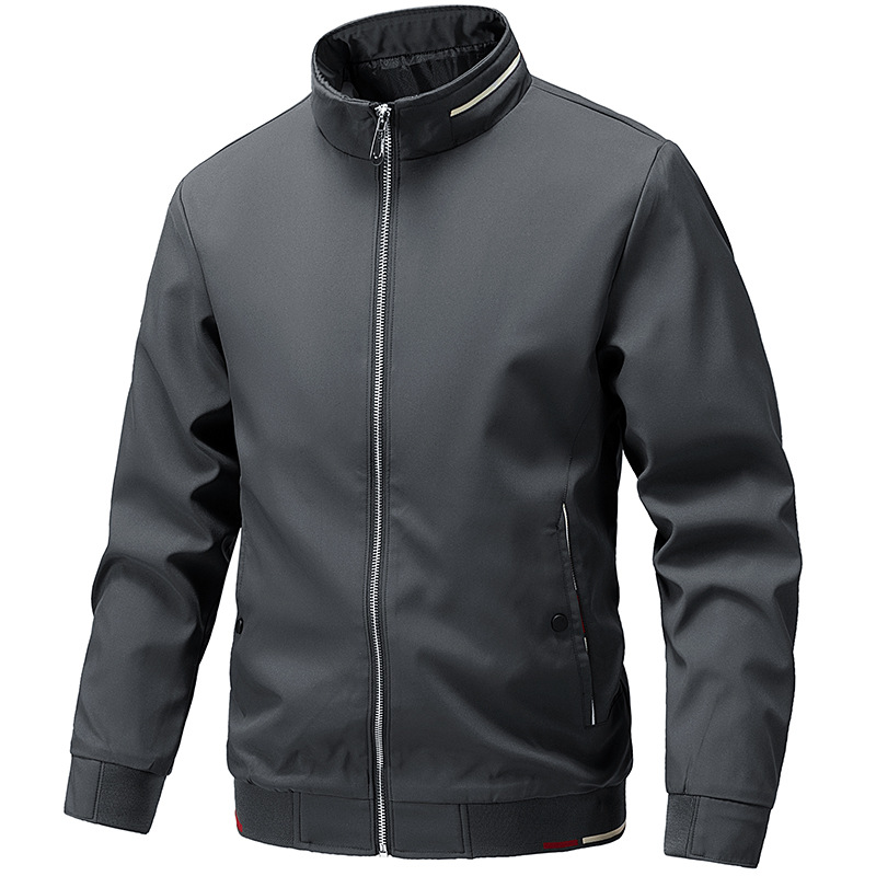 Independent Station Urban Men's Stand Collar Short Coat Coat Casual Jacket Men's Fashionable Jacket Men's Hair