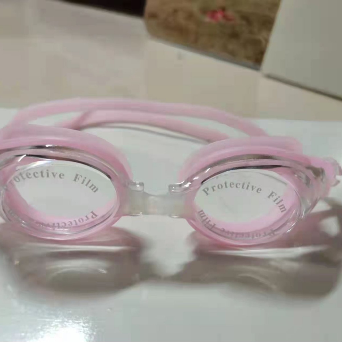 recommend waterproof goggles unisex swimming goggles flat goggles adjustable multi-color optional support mixed batch