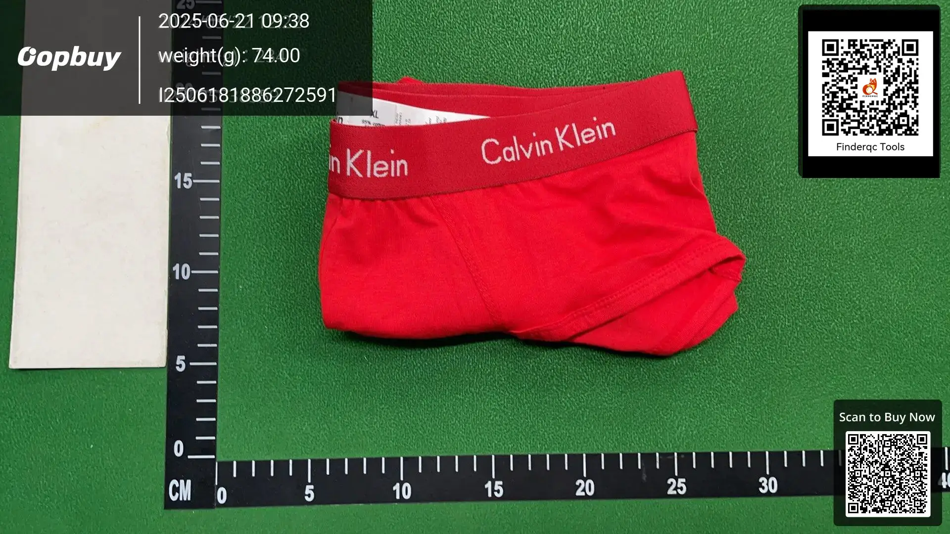 Calvin Klein Men's Red Cotton Sports Briefs