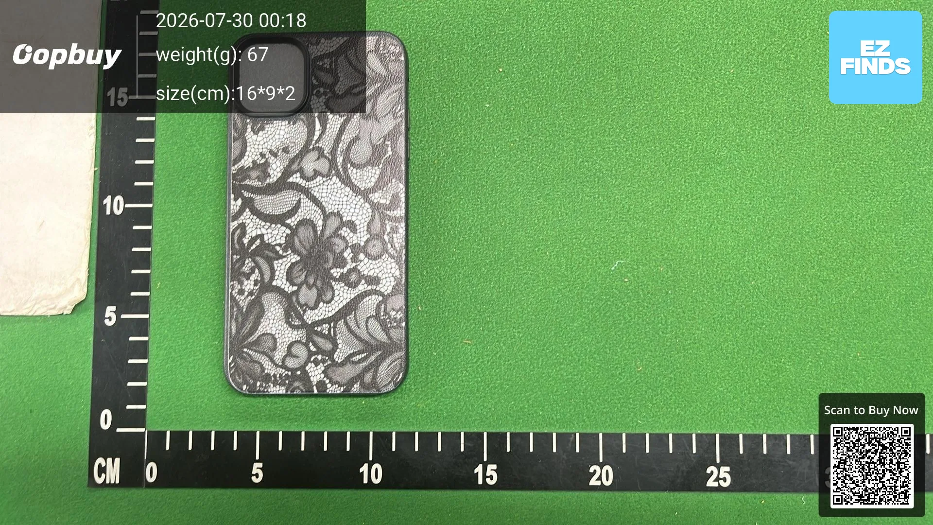 Black Retro Lace Suitable for 17Promax Mobile Phone Case with Imitation Leather Texture 16Plus Large Hole 15Pro Simple 14/13 QC photo from 1688 on Qualit.ly QC